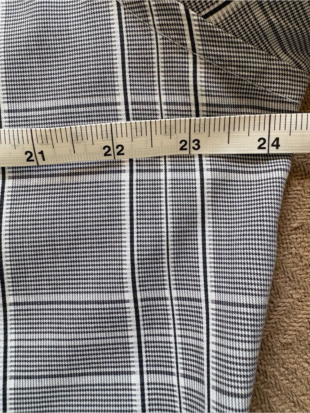 Bugatchi Grey Plaid Dress Shirt - Picture 8 of 13